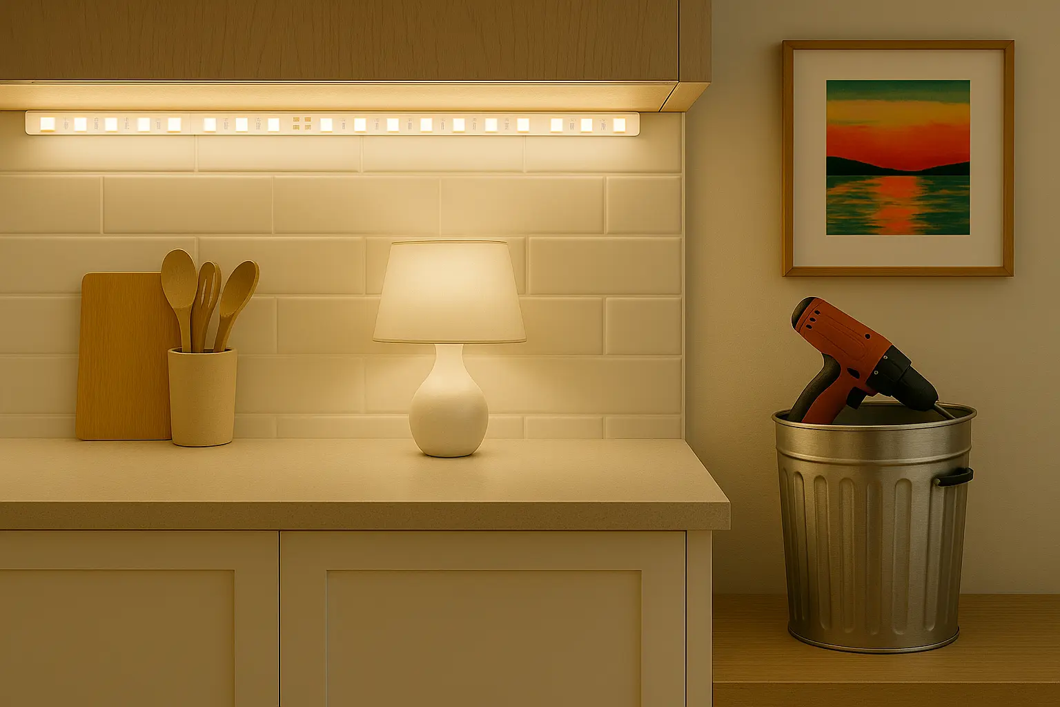 no-drill smart lighting