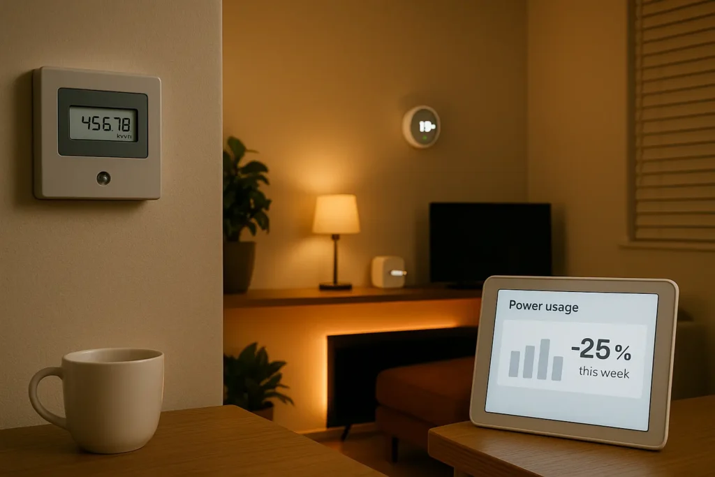 save energy in small spaces using smart devices