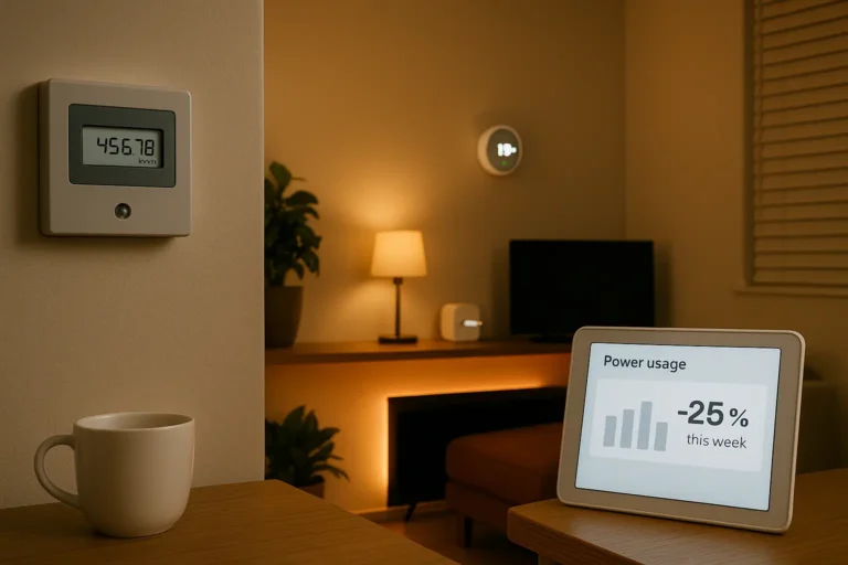 save energy in small spaces using smart devices