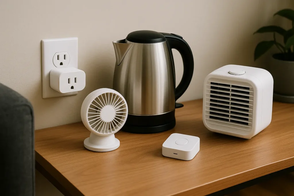 smart plug safety for heaters kettles and fans